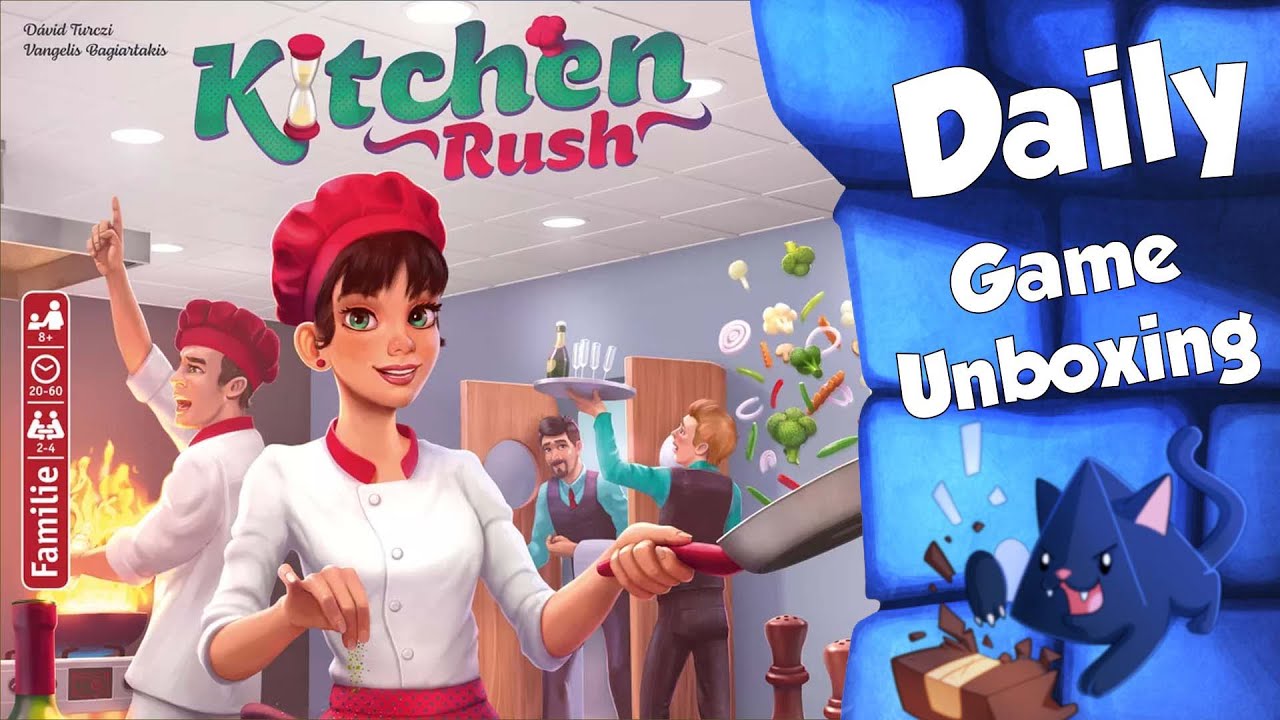 Kitchen Rush - Daily Game Unboxing
