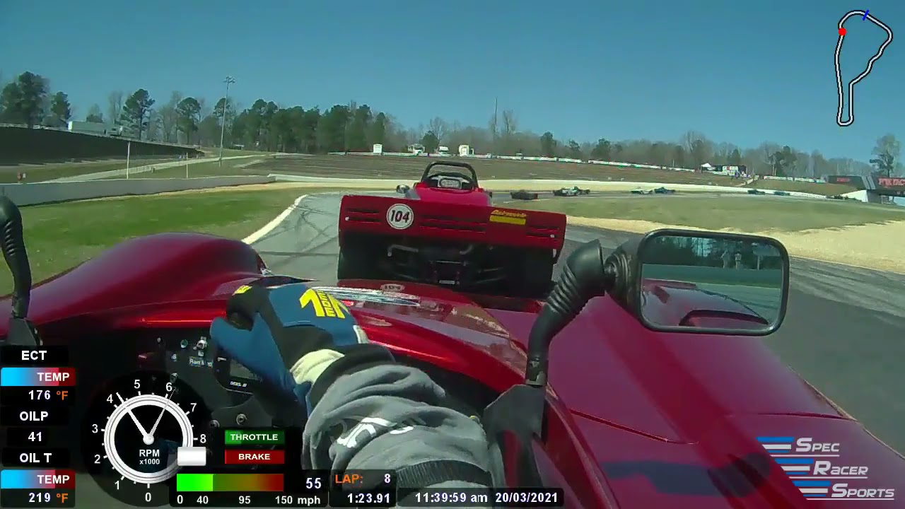 Wild Spec Racer Ford Race at Road Atlanta