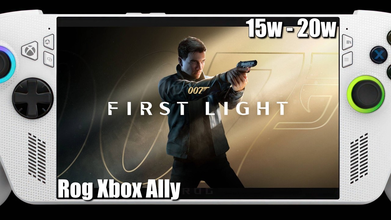 007 First Light | Rog Ally | Тест производительности в раннем доступе!
