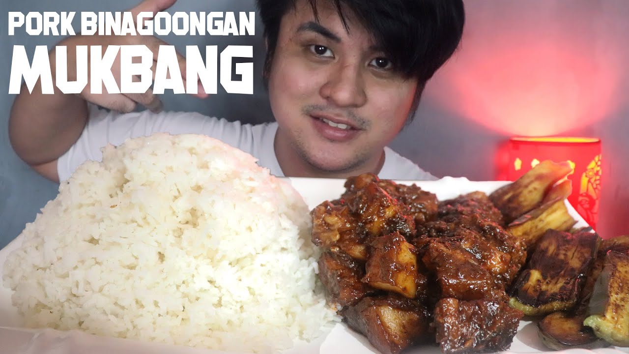 PORK BINAGOONGAN MUKBANG | MUKBANG PH