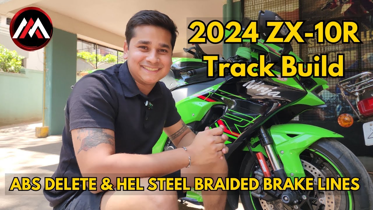 ZX-10R 2024 | TRACK BUILD | BRAKE UPGRADE | HEL STEEL BRAIDED LINES | ABS DELETE