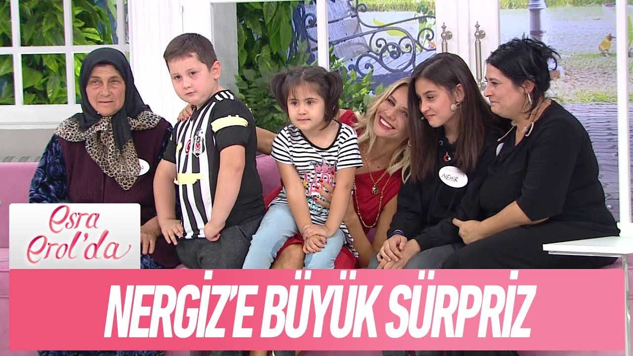 Nergiz'e büyük sürpriz - Esra Erol'da 17 Eylül 2018