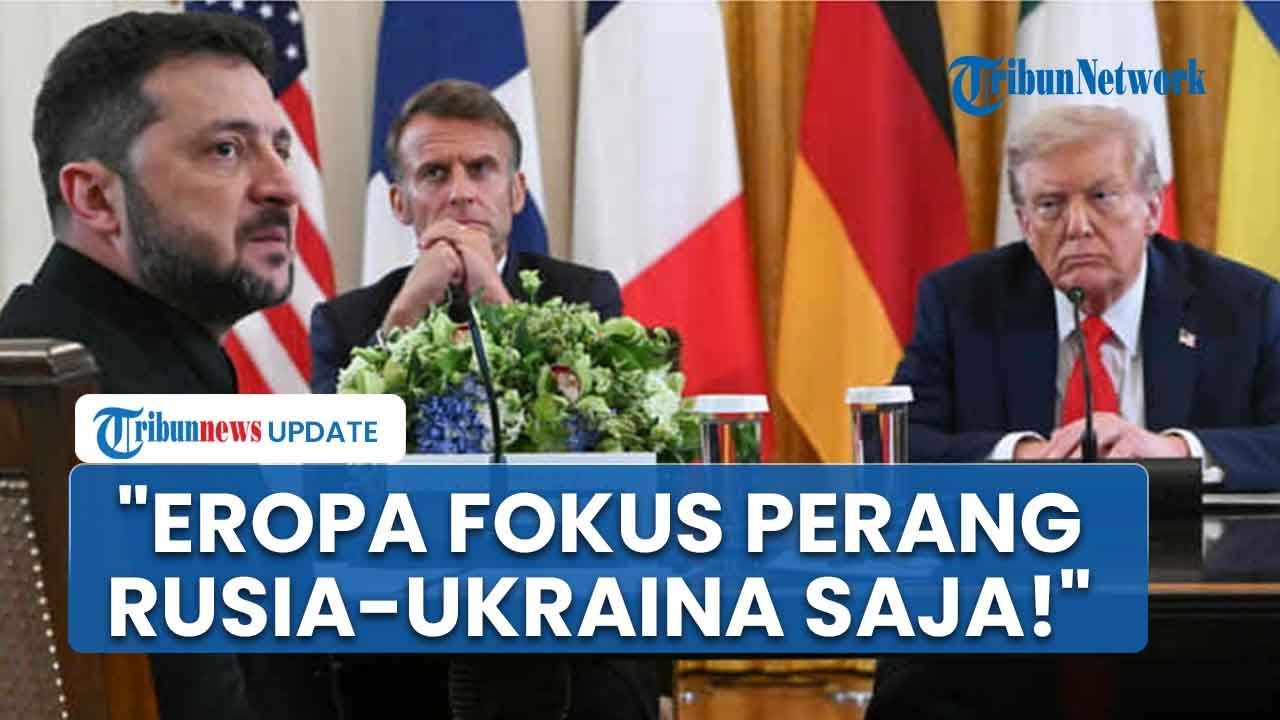 Donald Trump Desak Eropa Fokus Perang Rusia-Ukraina, Tegaskan Greenland Penting bagi Keamanan AS