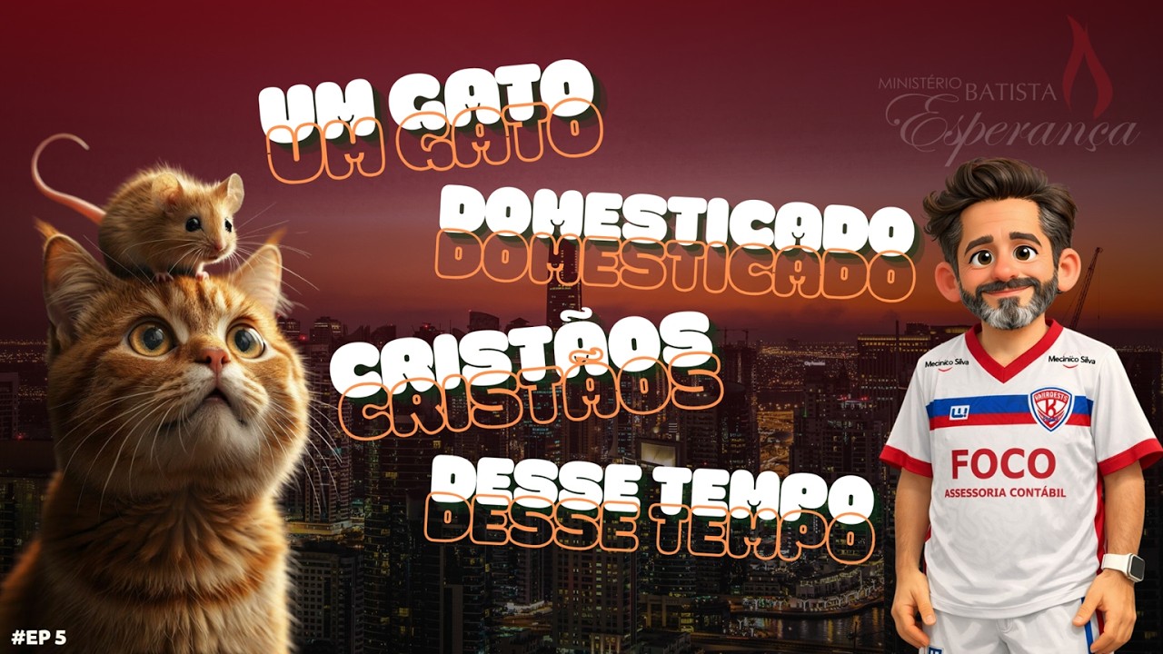 Um gato domesticado e Cristãos desse tempo | Sexta de Pão com Pr. Moisés