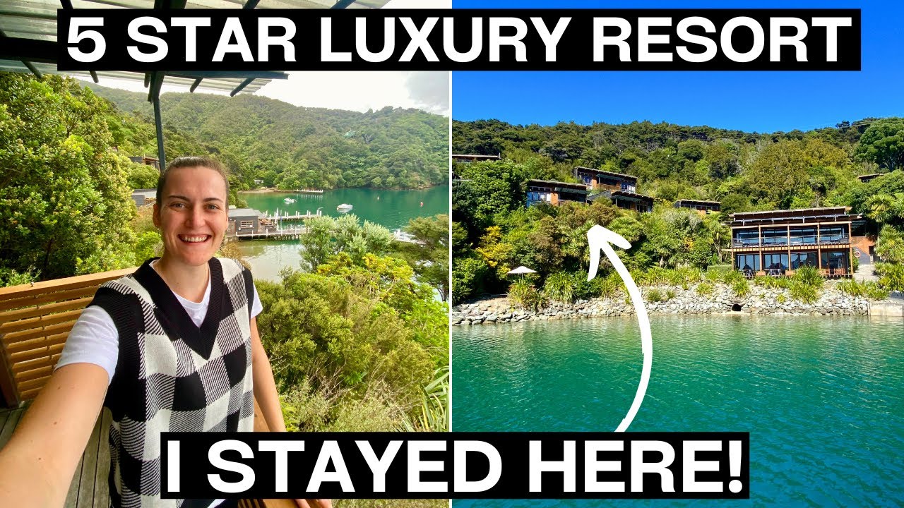 Marlborough Sounds New Zealand- Staying in a 5-STAR LUXURY Resort - Bay of Many Coves