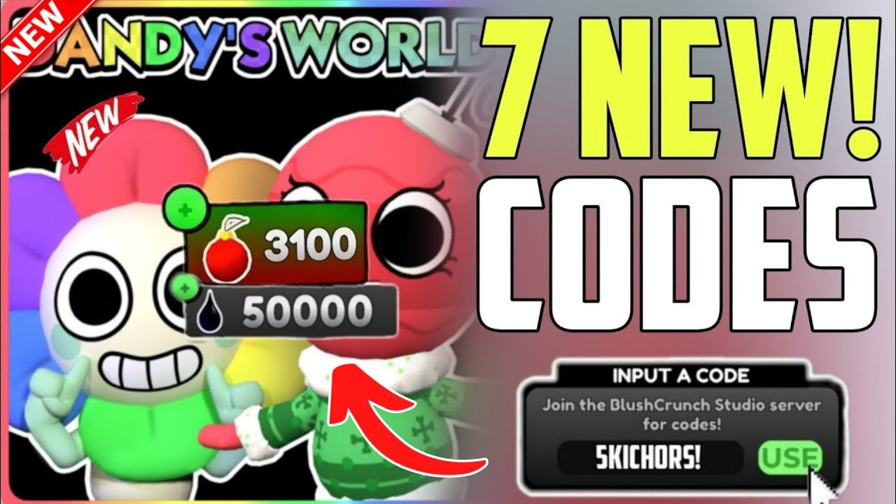 ⚠️HURRY!! Up⚠️DANDY'S WORLD ROBLOX CODES 2026 - DANDYS WORLD CODES 2025 [ROBLOX]