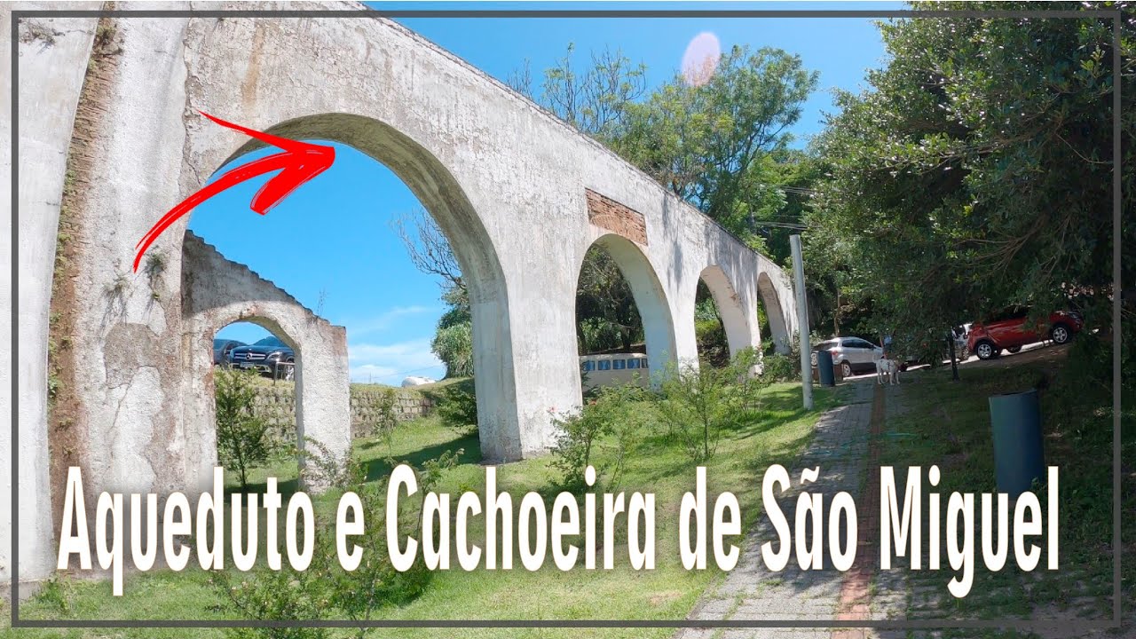 Aqueduto e Cachoeira de São Miguel - Biguaçu - Santa Catarina