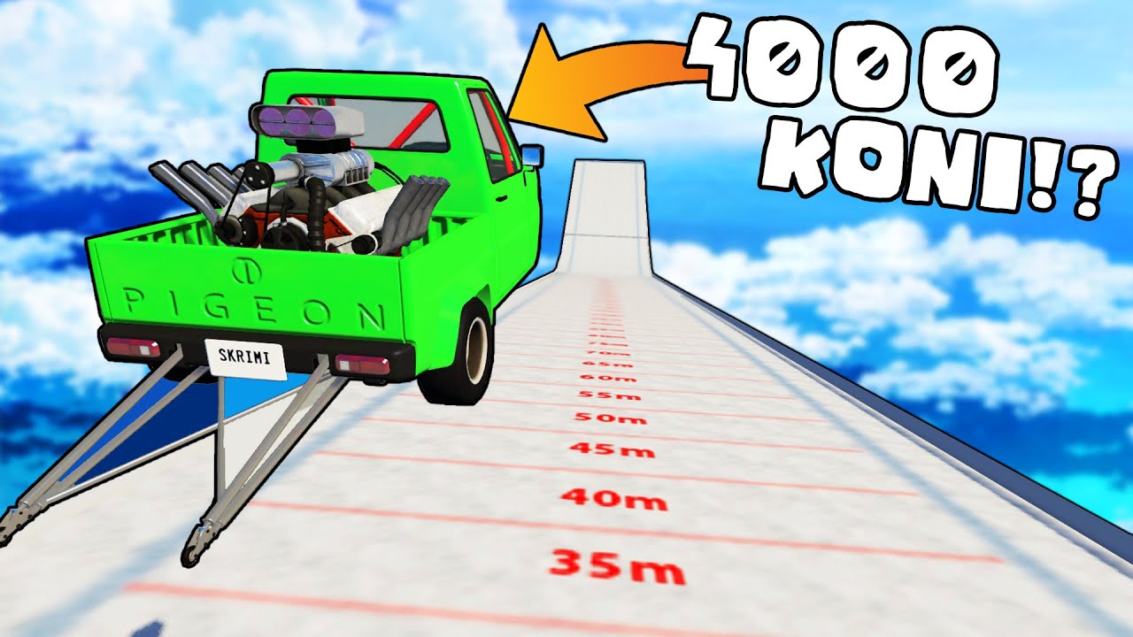 ❄️ WSADZIŁEM OGROMNY SILNIK DO MAŁEGO AUTA | BEAMNG.DRIVE |