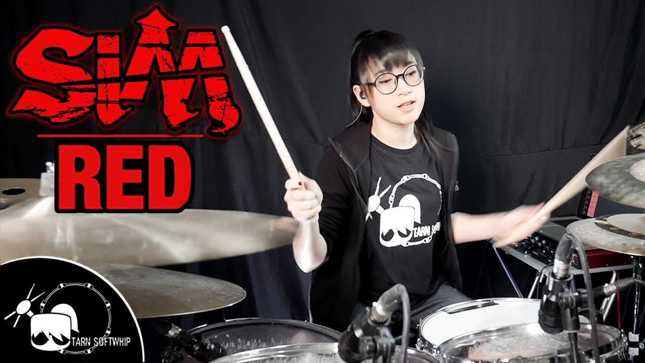 SiM &ndash; RED ( Kengan Ashura Season 2 Op ) Drum cover Tarn Softwhip #drumcover   #animedrumcover