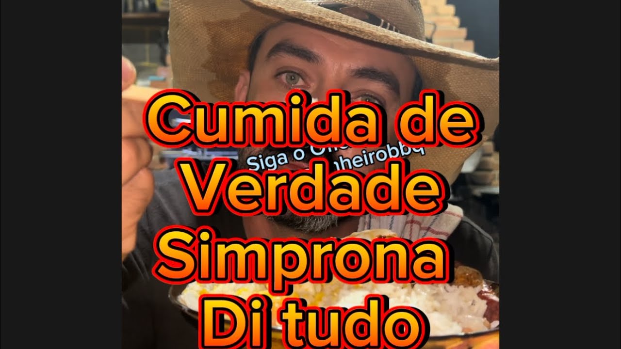 Comida Caipira simples (Fogão a Lenha)