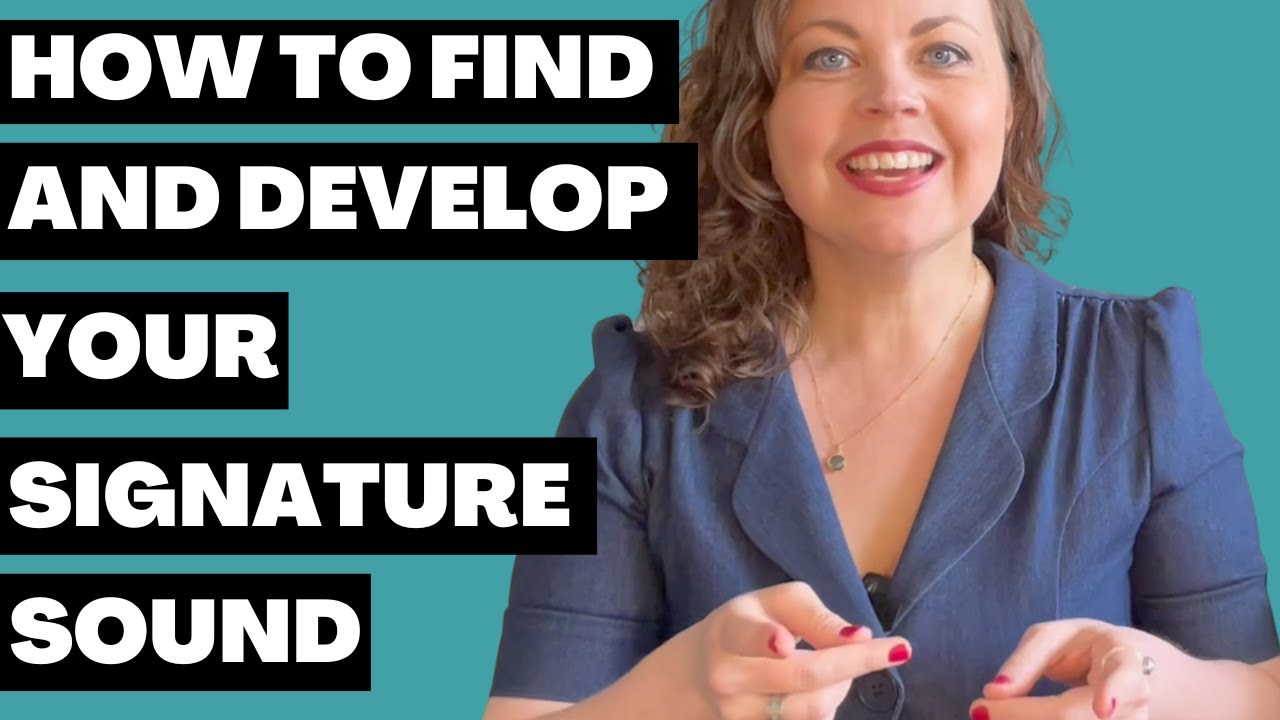 How to find and develop your signature sound as a singer