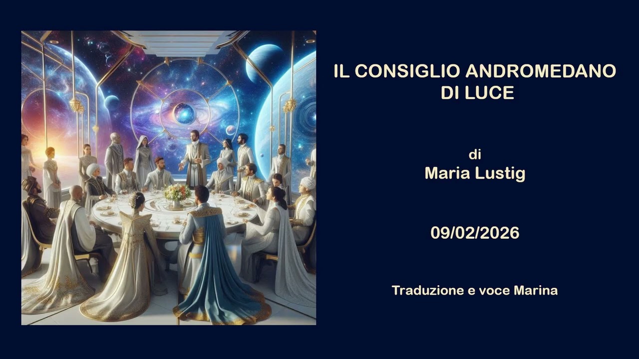 Il Consiglio Andromedano di Luce, di Maria Lustig, 09/02/2026