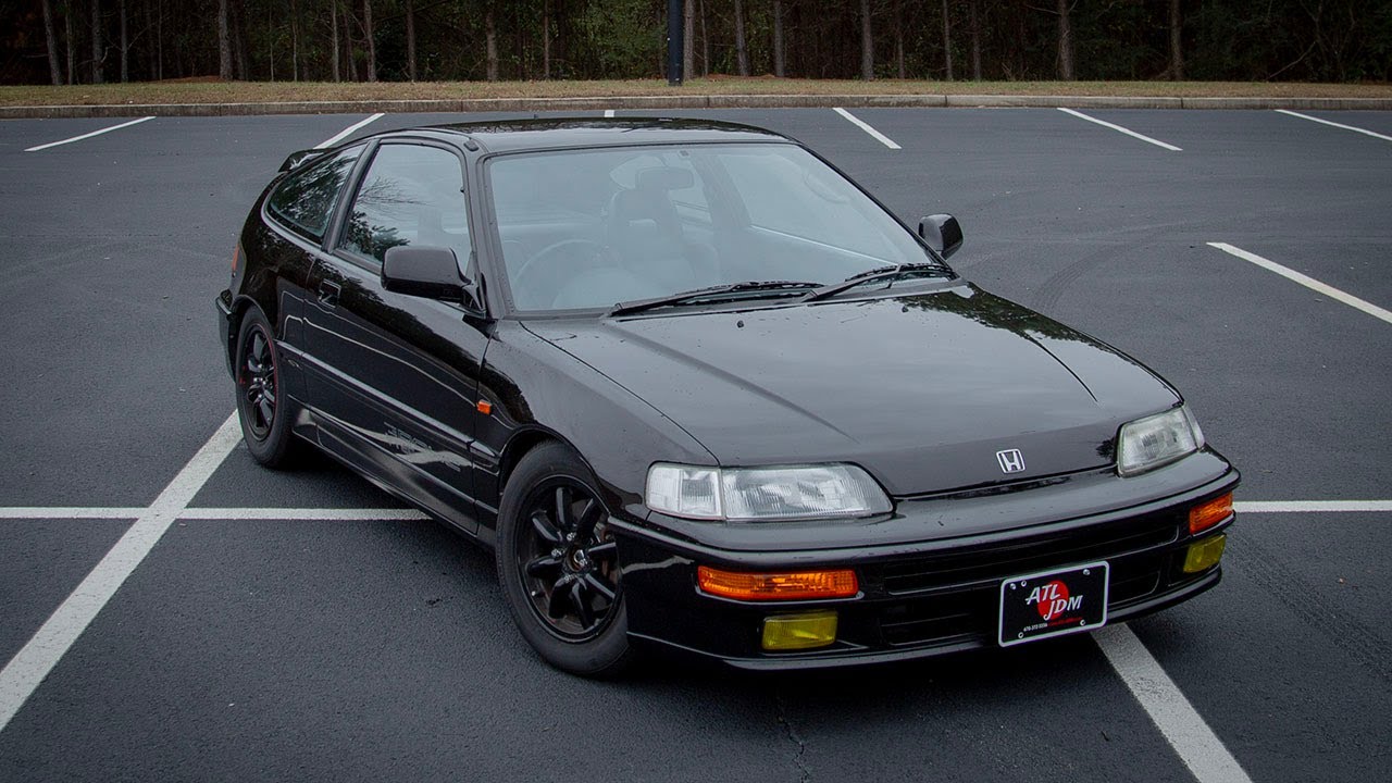 ATL JDM's — Honda CR-X SiR 1991 года (заказ Алианы) — прогулка