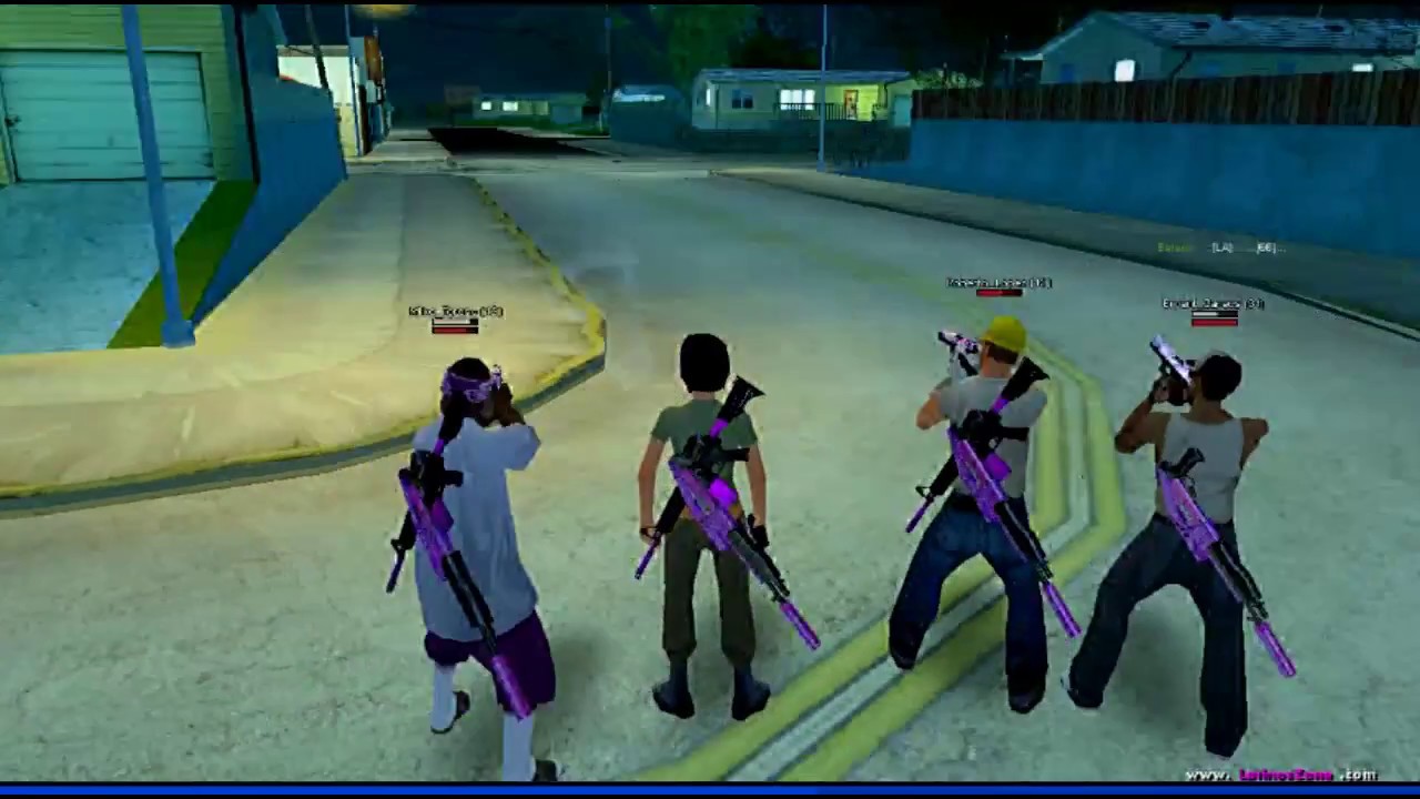 Pack de armas + Mi Hud para SA-MP