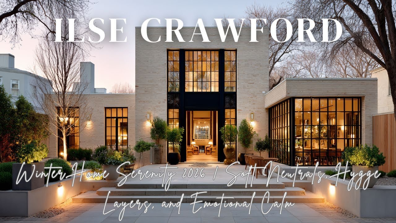Илзе Кроуфорд, Зимняя коллекция Home Serenity 2026: мягкие нейтральные тона, многослойность в сти...