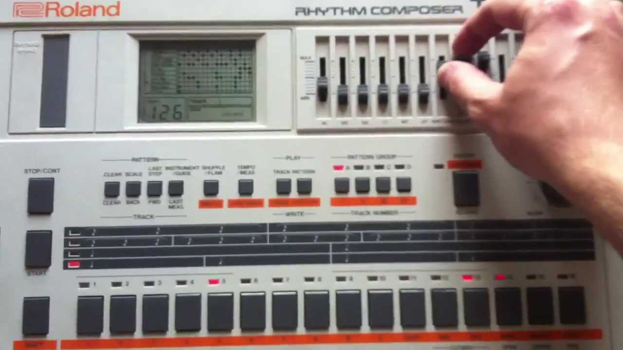 Roland TR-707 x Roland SH-101