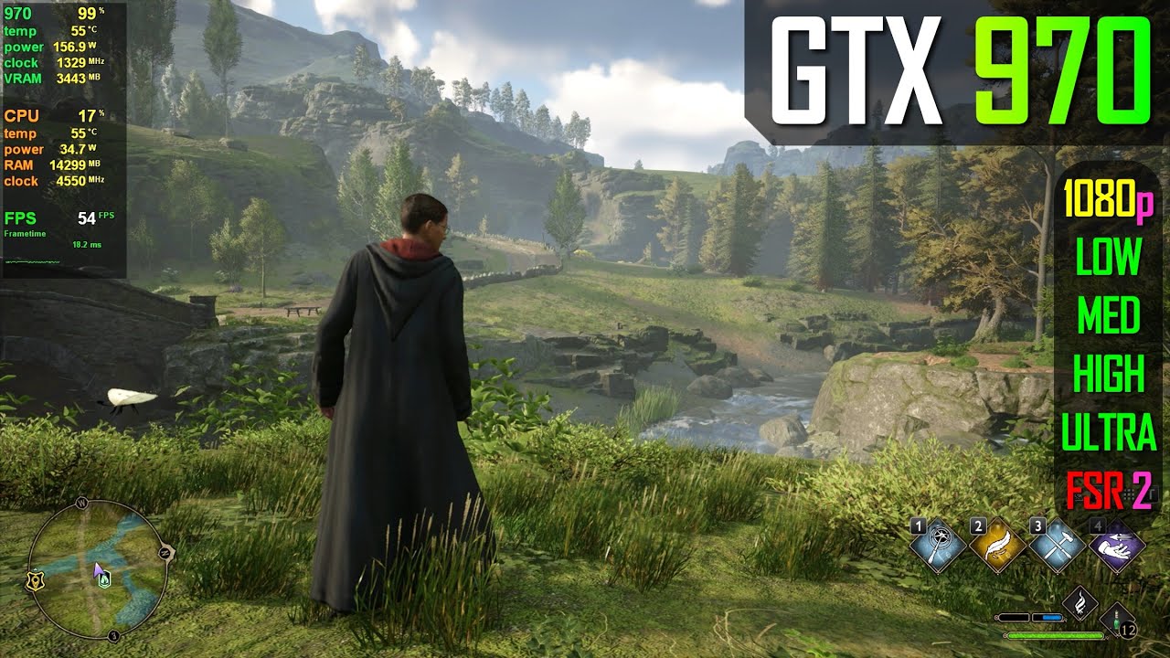 GTX 970 - Hogwarts Legacy