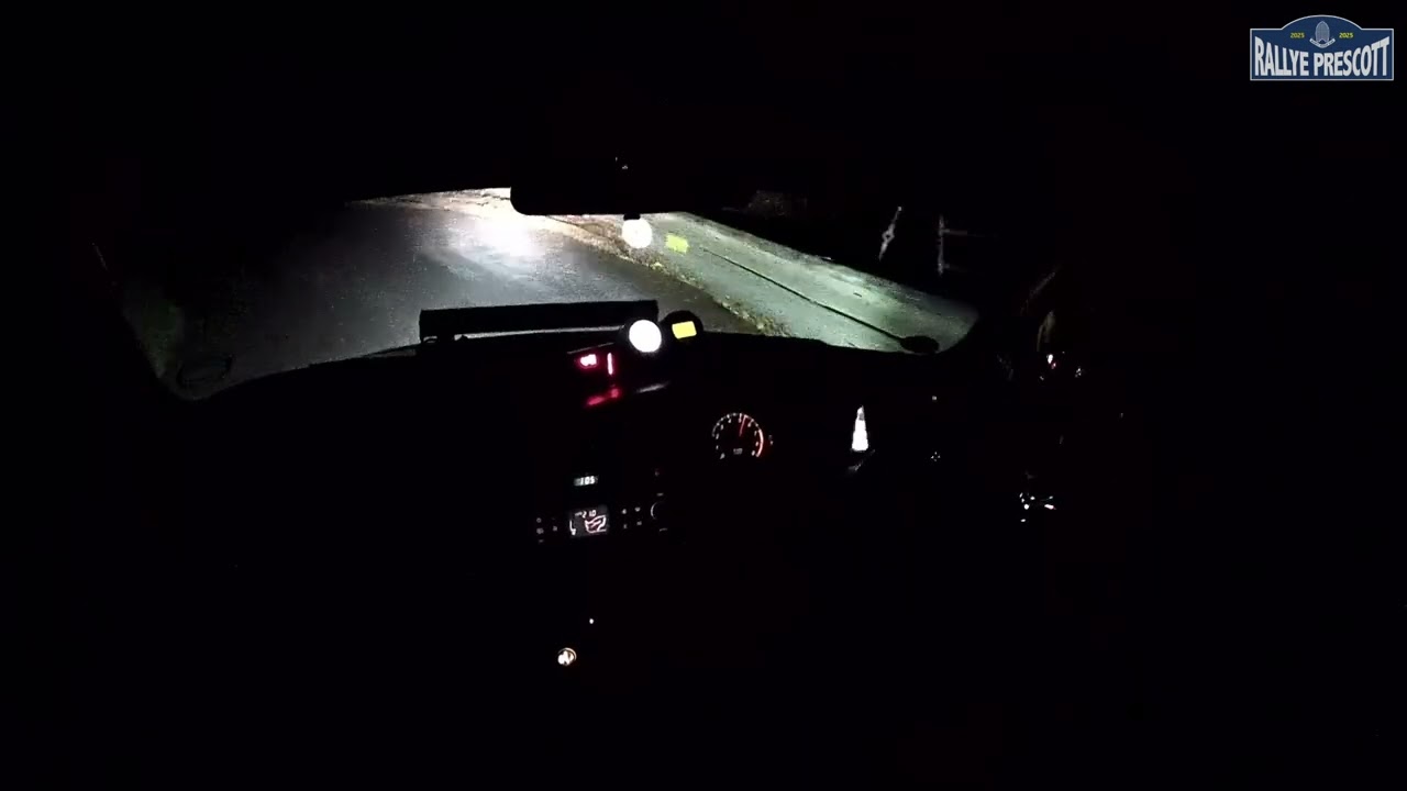 Onboard with the fastest run at Rallye Prescott