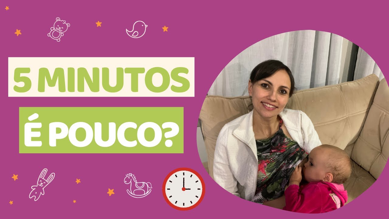 AMAMENTAÇÃO: QUANTO TEMPO O BEBÊ DEVE MAMAR?