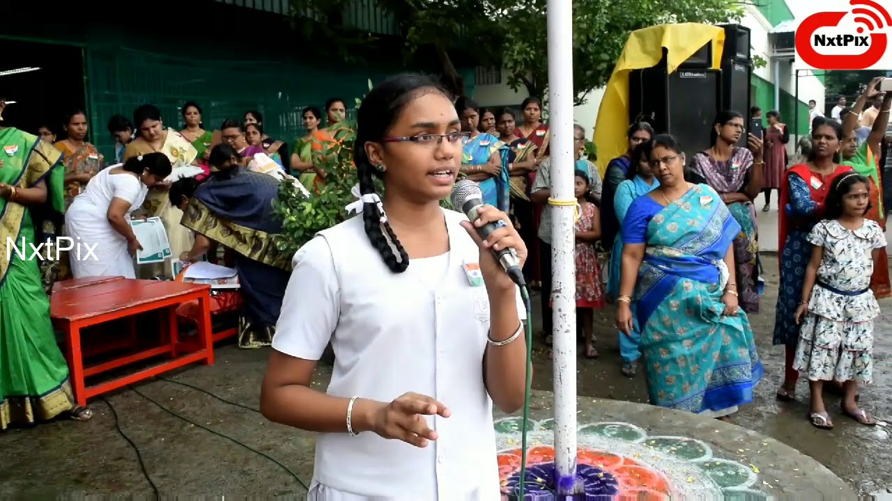 72nd Independence day celebration at D.A.V school campus adambakkam