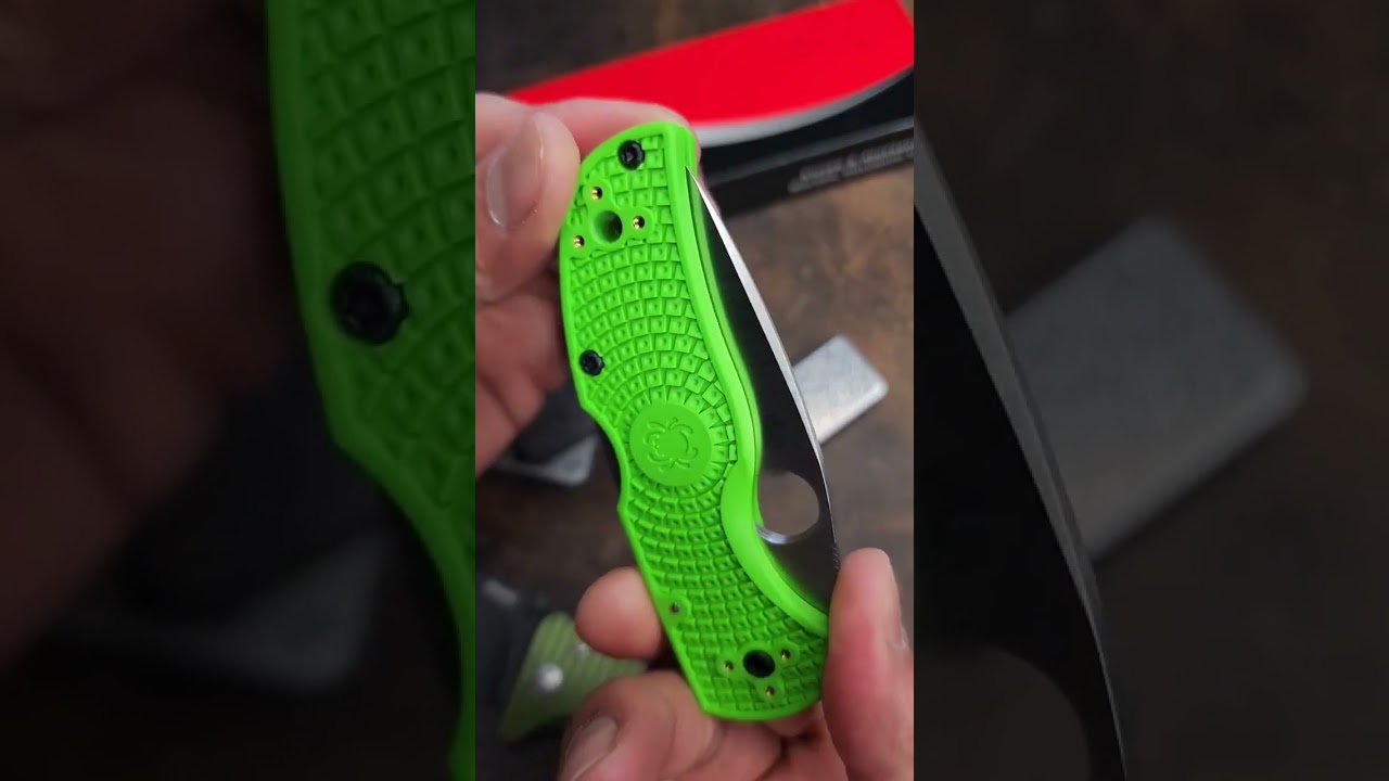 Stop being salty | Spyderco Native 5 Salt #shorts #youtubeshorts
