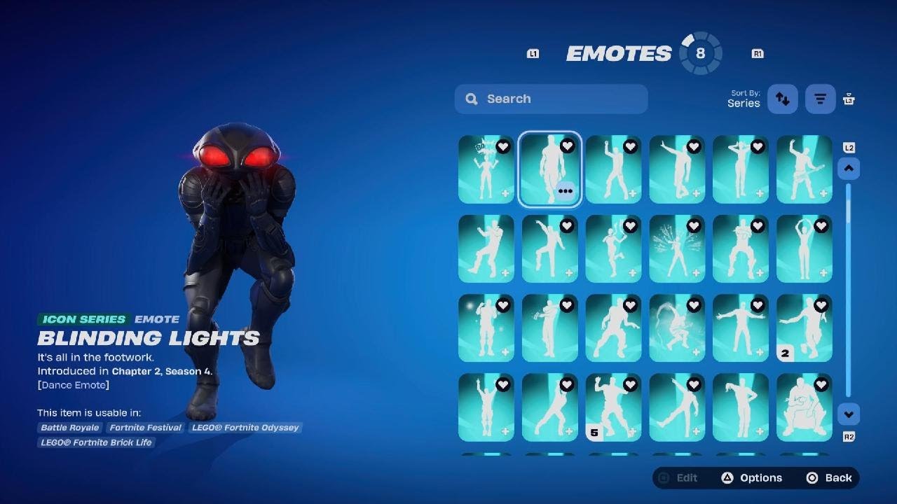 BLACK MANTA Doing Icon Series Emotes Fortnite