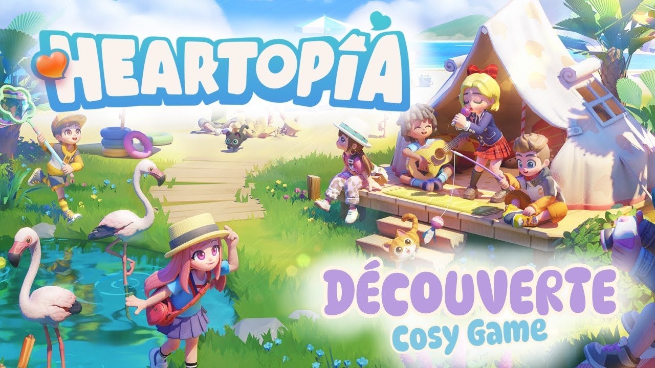 🌸 DÉCOUVERTE de HEARTOPIA ~ Un Jeu Cosy Gratuit Incroyable !! [Rediff Live]