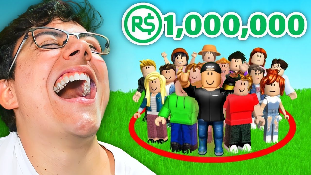 El Último en Salir del Círculo Gana 1.000.000 de ROBUX 🤑​