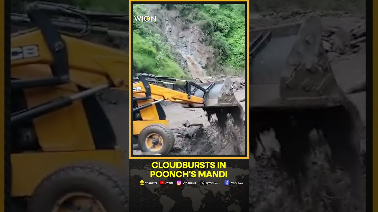 Cloudburst in Poonch&rsquo;s Mandi: One Dead, Roads Cut Off, Rescues Underway | WION Shorts