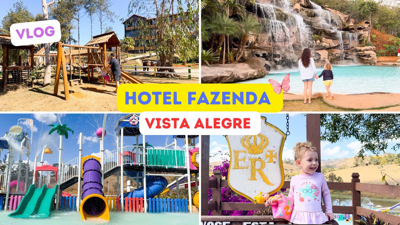 Vlog Hotel Fazenda Vista Alegre - São Lourenço/MG