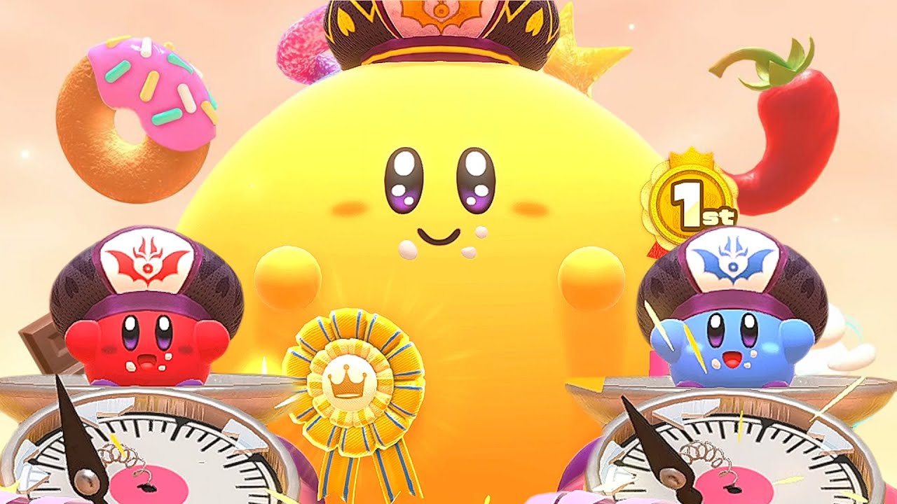 Kirby's Dream Buffet - Extra Spicy Difficulty (ft. Three Mage-Sisters costumes)