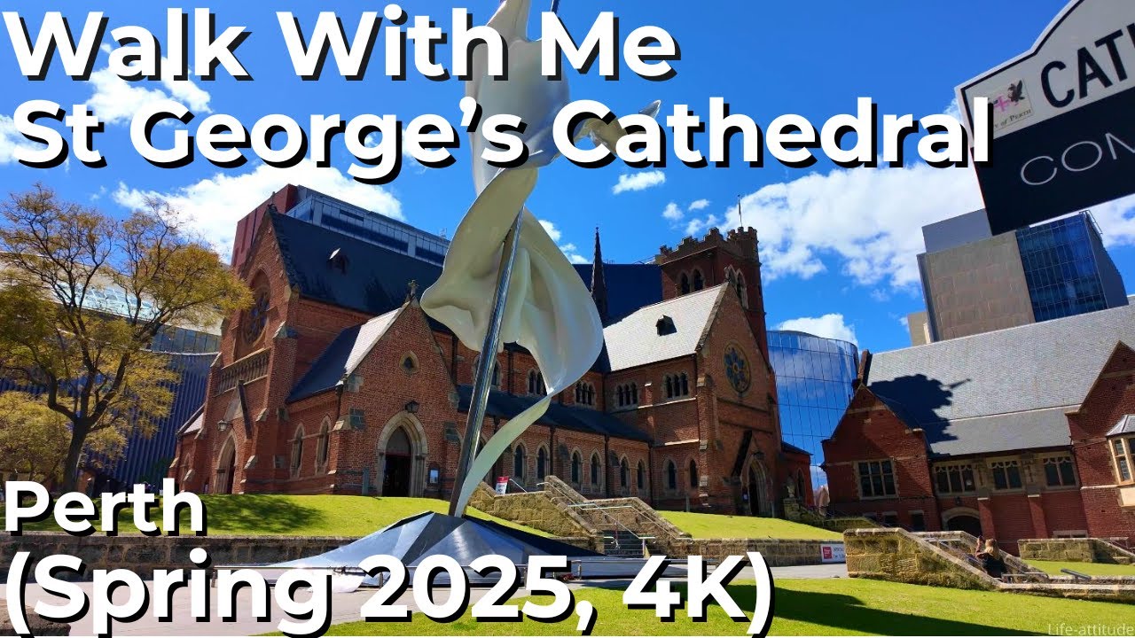 Walk With Me: St George&rsquo;s Cathedral Perth Australia (Spring 2025, 4K) | Full Cathedral Tour
