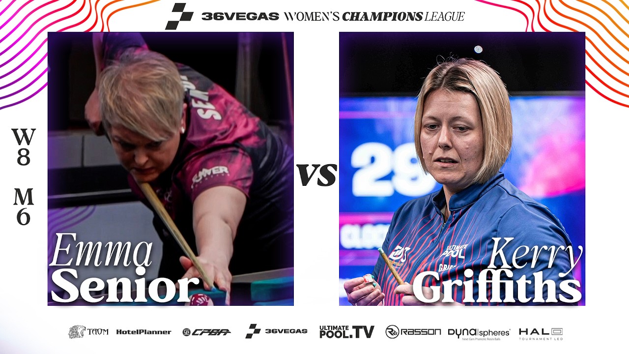 FINAL GROUP STAGE MATCH | Griffiths v Senior | 36Vegas Women's Champions League Week 8 Match 6