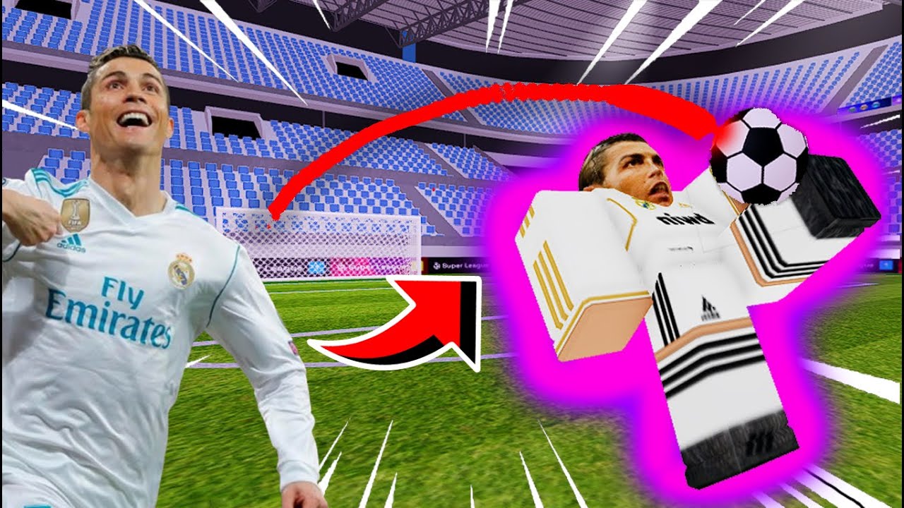 Cristiano Ronaldo in ROBLOX SOCCER! | Super League Soccer