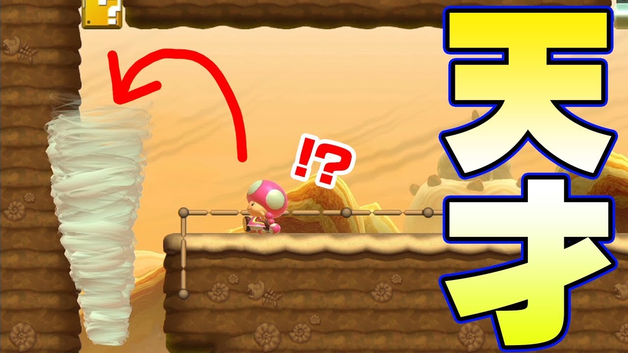 この中にとんでもない物入ってて天才だと思った【マリオメーカー2】