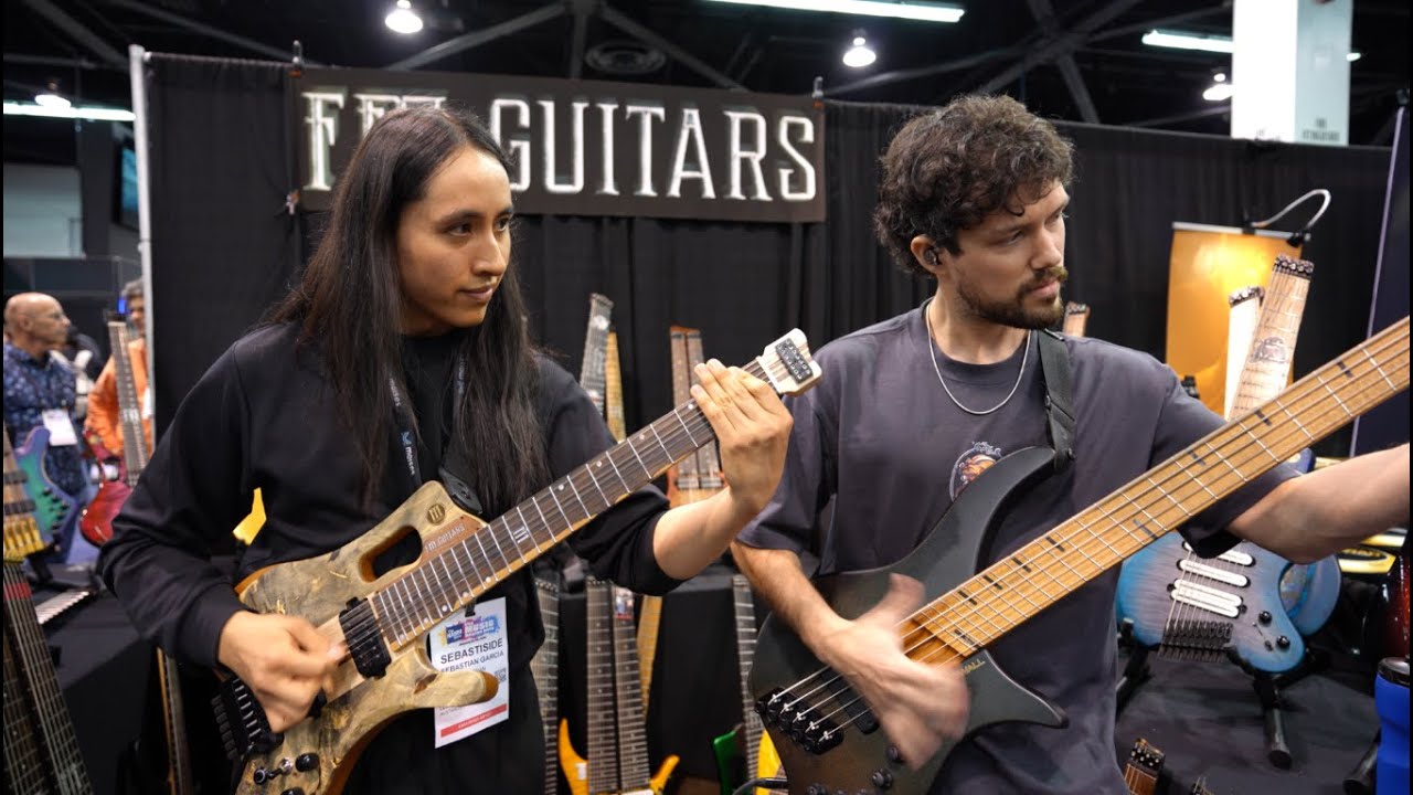 NAMM 2026 Sebastiside and Toby Peterson - Negative Four