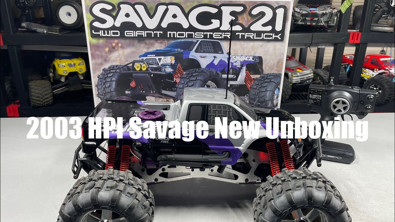 Распаковка нового ружья HPI Savage 21 Nitro. Да, новое в коробке.