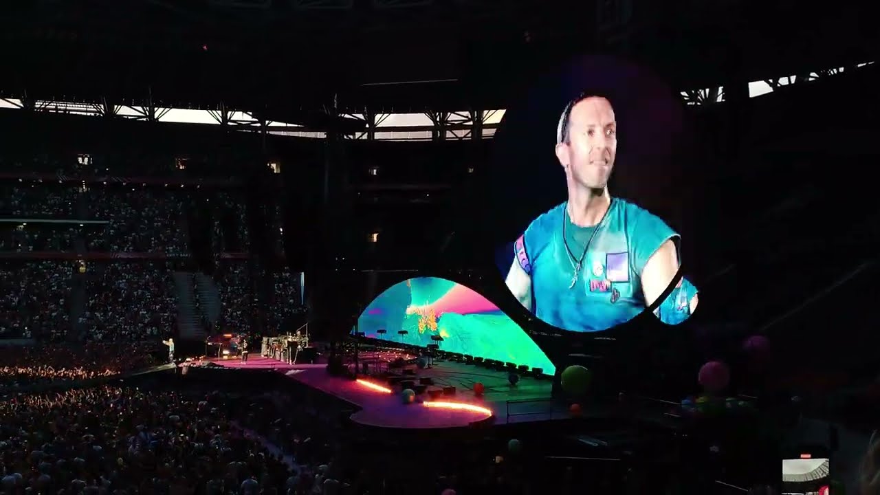Coldplay - Music Of The Spheres World Tour - Puskás Aréna Budapest Hungary 19 June 2024