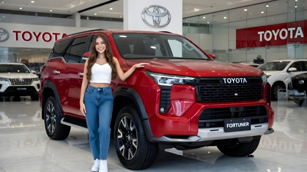 Toyota Fortuner Legender Red 2026 года – полный обзор | Гибридный дизель, интерьер, характеристик...