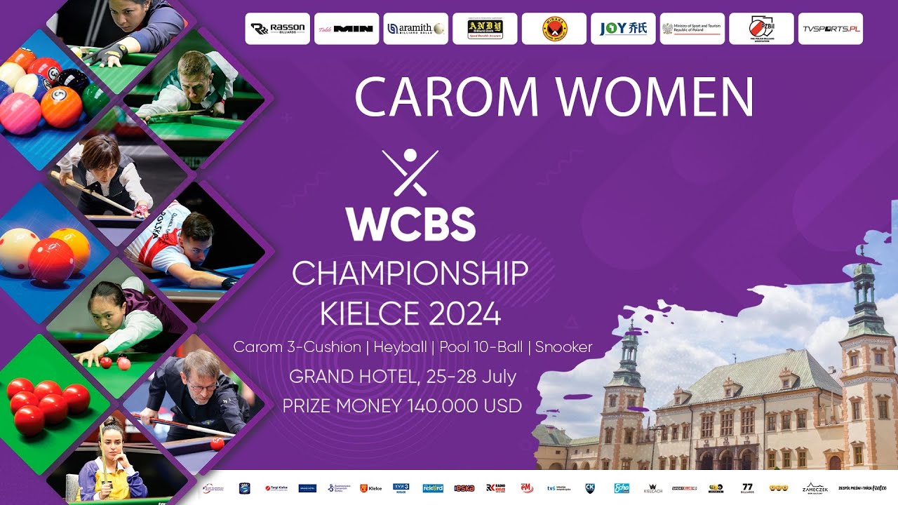 Day 3 - Carom Women - WCBS Championship - Kielce - Poland 2024