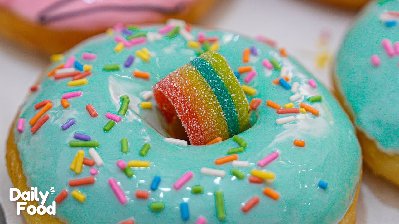Amazing Donut Making Process! Handcrafted Donuts in American Style