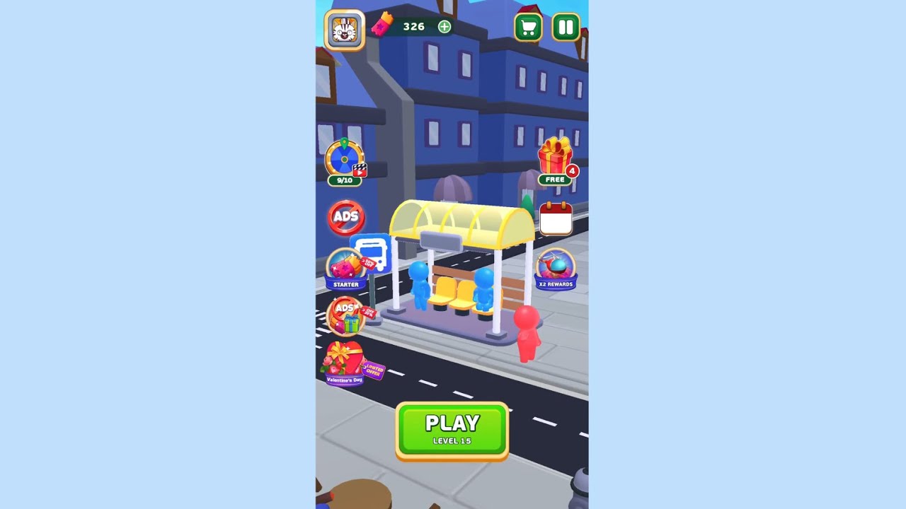 Bus Escape Traffic Jam level 15 | Game Walkthrough