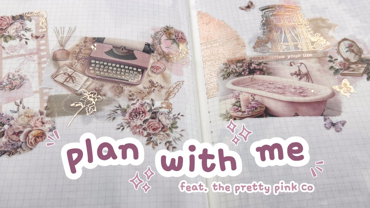 plan with me • the pretty pink co • nov. mystery collection