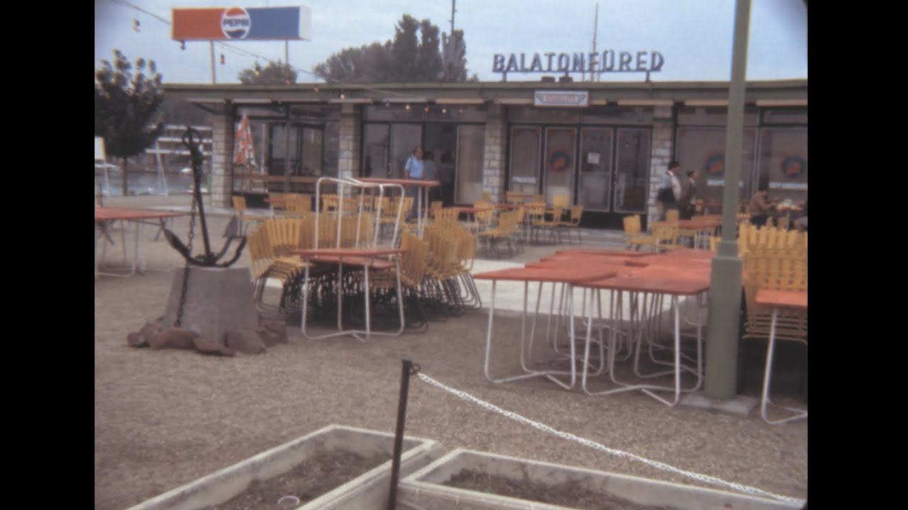 Lake Balaton 1983 archive footage