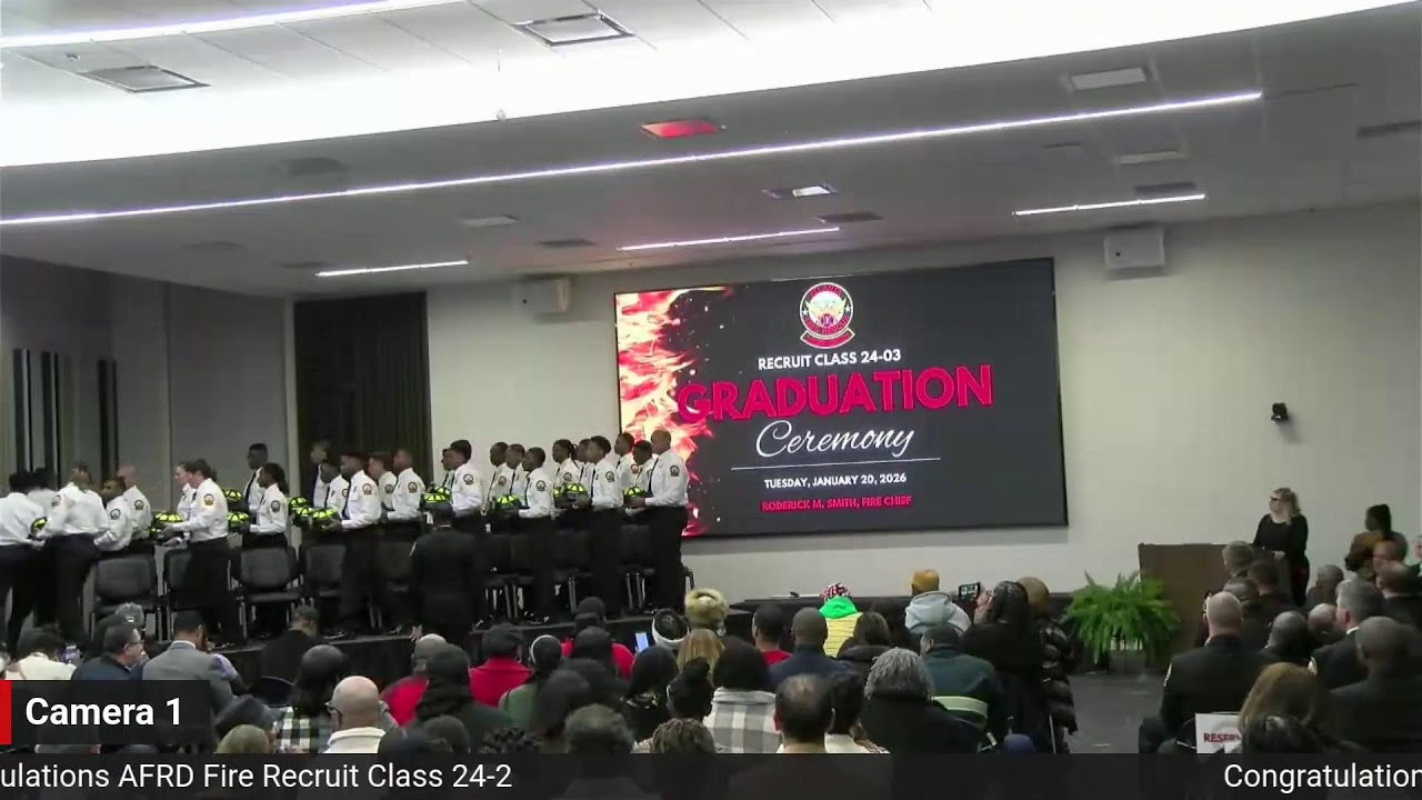 Recruit Class 24-03 Graduation