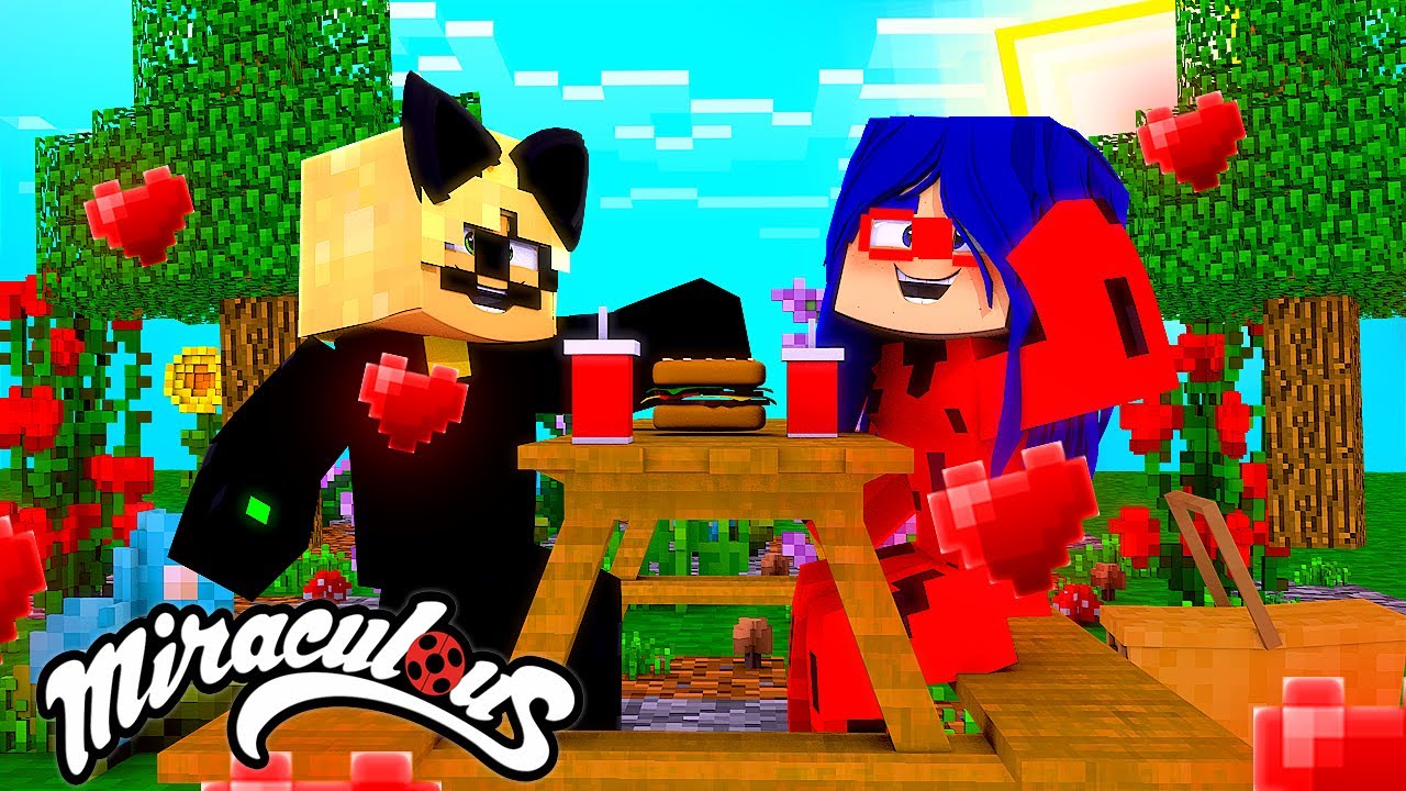 Minecraft: ENCONTRO DA LADYBUG E DO CAT NOIR (Ep.16) - MIRACULOUS AS AVENTURAS DE LADYBUG E CAT NOIR