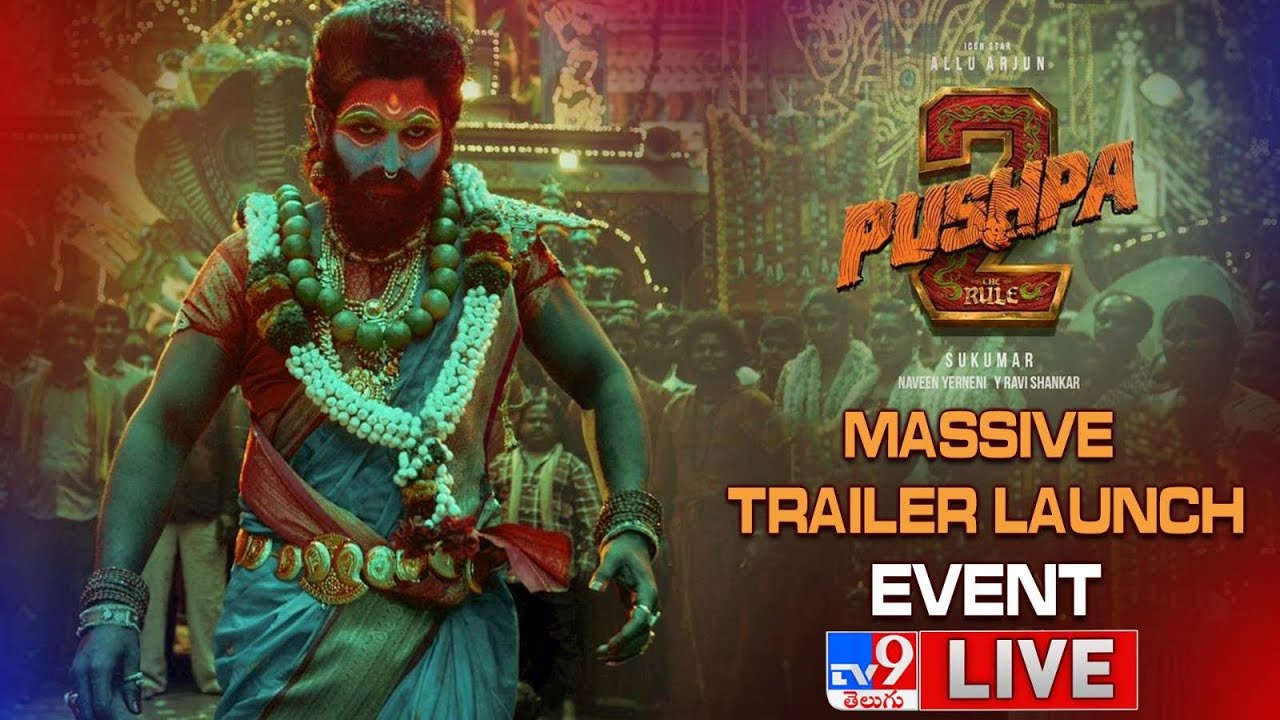 Pushpa 2 - The Rule Massive Trailer Launch Event LIVE | Allu Arjun | Sukumar | Rashmika | DSP - TV9