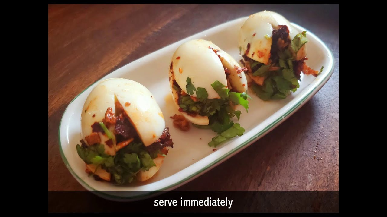 Egg Bejo / Burmese Egg Bejo / Atho Egg Masala /Egg Bejo Burmese Style Street Food by sailajakitchen