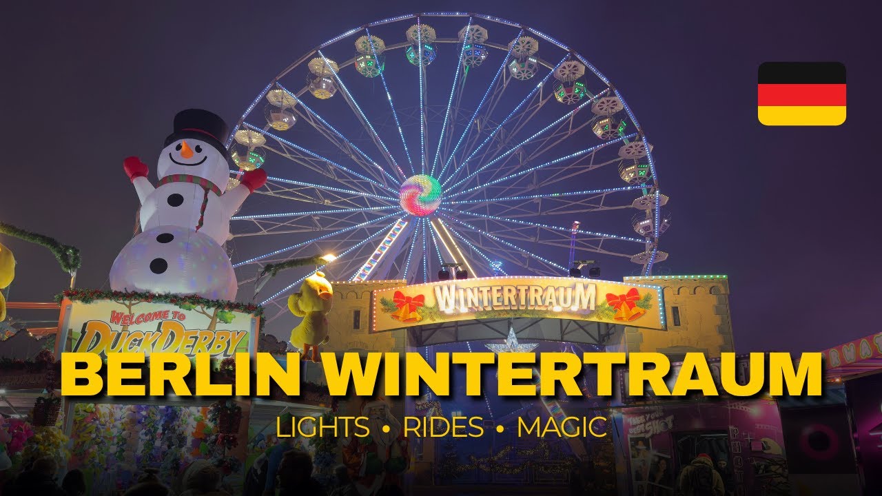 Berlin Wintertraum 2025 - Magical Lights, Rides & Christmas Vibes | Faceless Wanderers
