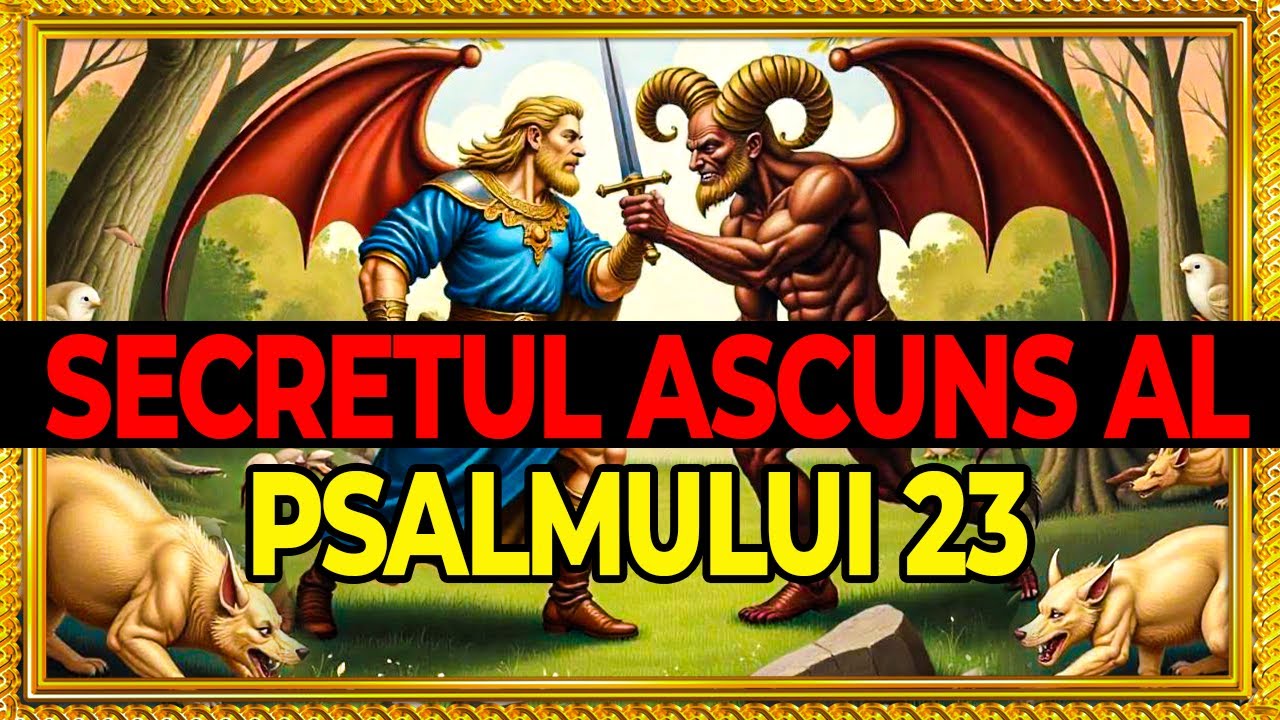 Cum Psalmul 23 Îți Poate Schimba Viața PENTRU TOTDEAUNA (Înțelepciune Biblică)
